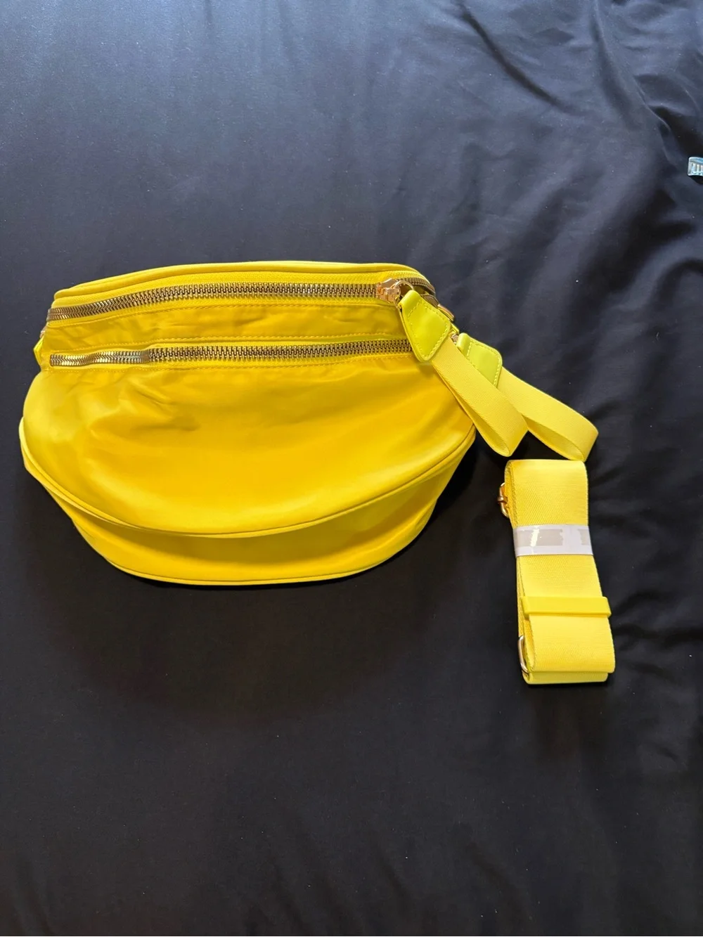 Yellow Women's Crossbody Belt Bag